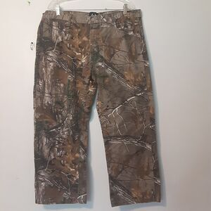 Realtree Xtra Pants Mens 38x32 Camo Outdoors Hunting Fishing Street Wear